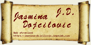 Jasmina Dojčilović vizit kartica